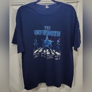 Dallas Cowboys blue tshirt men's size 2X